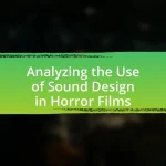 Analyzing the Use of Sound Design in Horror Films