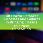 Cult Horror Remakes: Successes and Failures in Bringing Classics to a New Generation