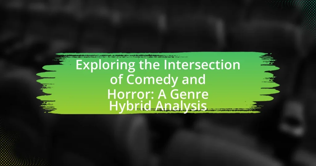 Exploring the Intersection of Comedy and Horror: A Genre Hybrid Analysis