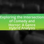 Exploring the Intersection of Comedy and Horror: A Genre Hybrid Analysis