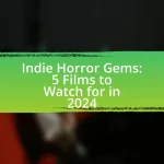 Indie Horror Gems: 5 Films to Watch for in 2024