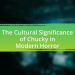 The Cultural Significance of Chucky in Modern Horror