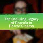 The Enduring Legacy of Dracula in Horror Cinema