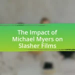 The Impact of Michael Myers on Slasher Films