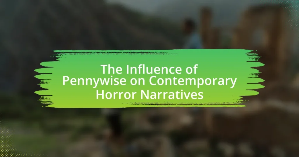 The Influence of Pennywise on Contemporary Horror Narratives