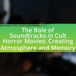 The Role of Soundtracks in Cult Horror Movies: Creating Atmosphere and Memory
