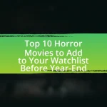 Top 10 Horror Movies to Add to Your Watchlist Before Year-End