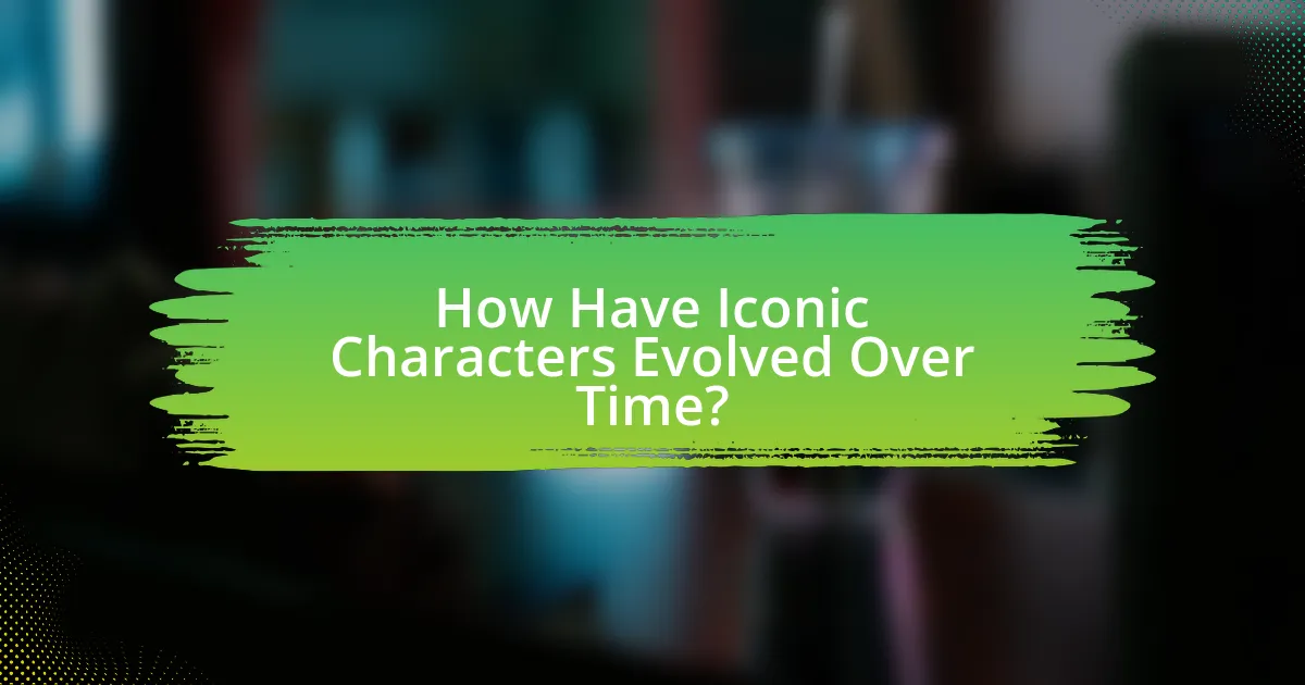 How Have Iconic Characters Evolved Over Time?