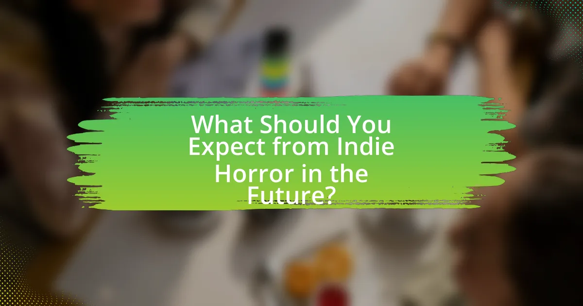 What Should You Expect from Indie Horror in the Future?